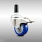 Service Caster 3 Inch 316SS Blue Poly Swivel 1 Inch Expanding Stem Caster Lock Brake SCC SCC-SS316TTLEX20S314-PPUB-BLUE-1 - alternate 1